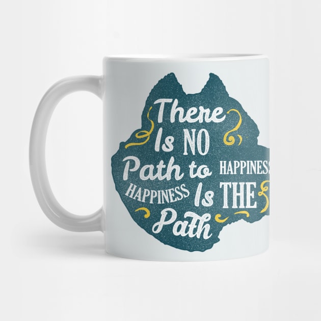 Motivation Quotes-There is no pass to happines by GreekTavern